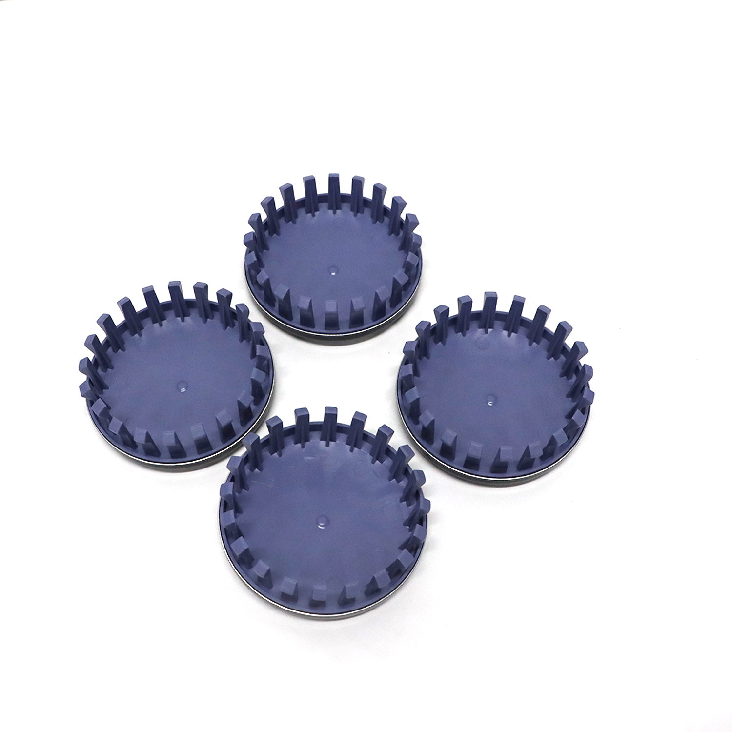 4PCS 2014-2020 Suburban Silverado Tahoe Plastic 83mm Wheel Center Hub Caps Black Silver Chevrolet 22837060