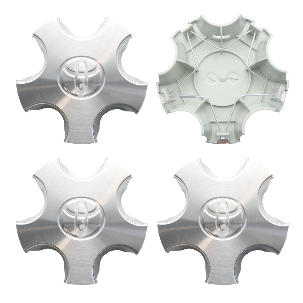 4pcs 1997-2001 Camry Plastic Wheel Center Hub Caps Chrome Toyota 42603-AA010