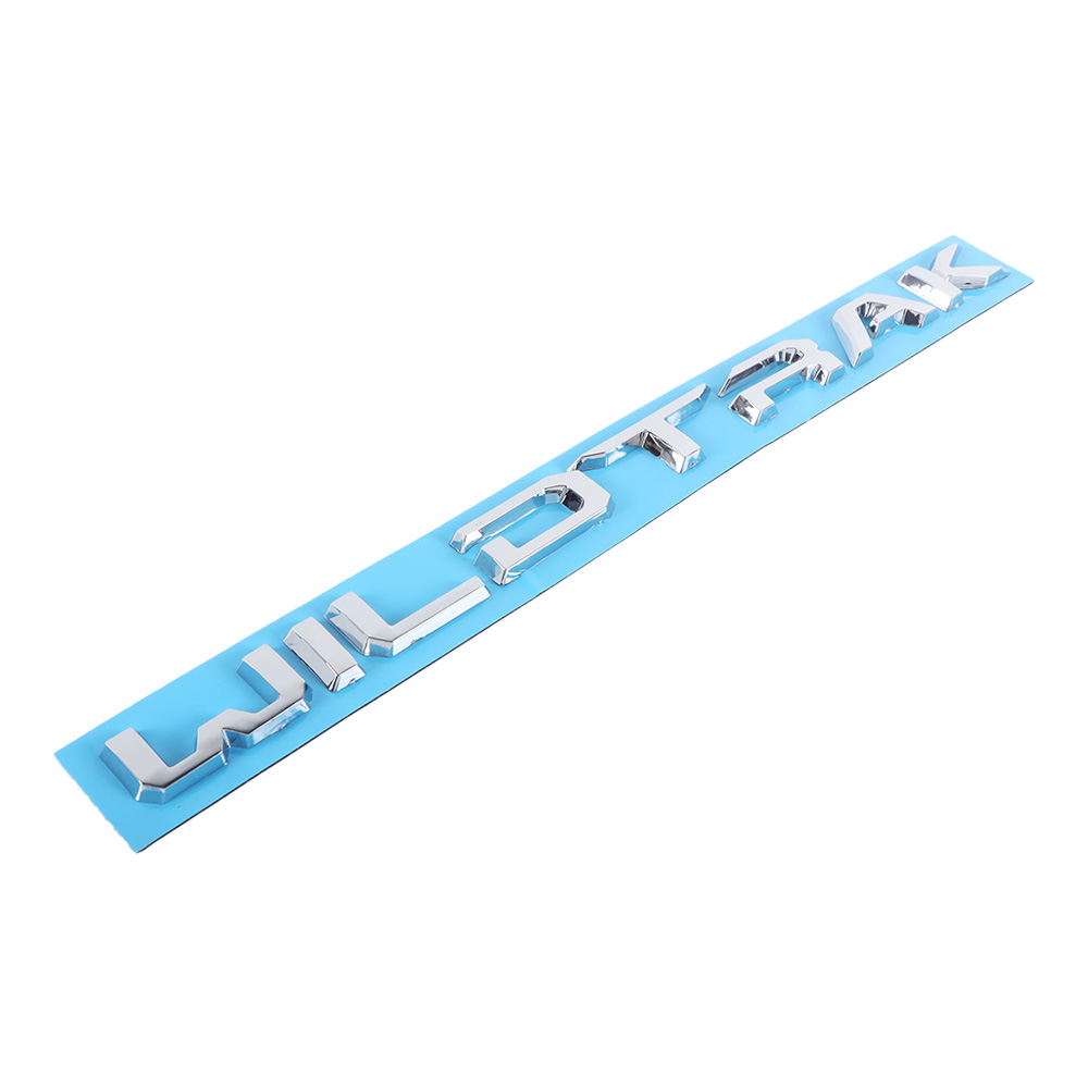 2022-2024 WILDTRAK RANGER Chrome Rear Tailgate Letter Gloss Silver Ford N1WZ16720N