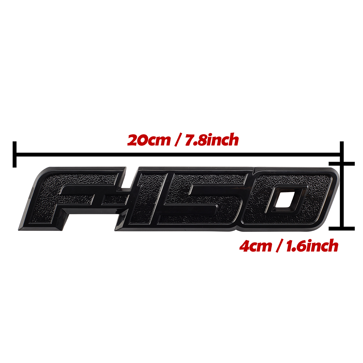 Ford F-150 2009-2014 XLT RAPTOR Rear Tailgate Emblem Trunk Lid Inserts Letter Badge Self-Adhesive