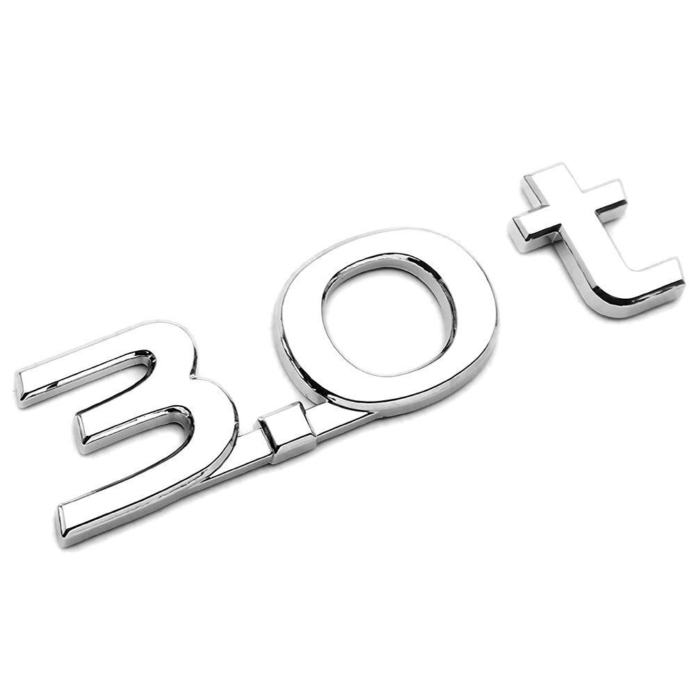 For 1982-2024 Nissan 1990-2024 Infiniti 3.0t ABS Left or Right Liftgate Letter Nameplate Gloss Silver Infiniti 63890-4HK0A