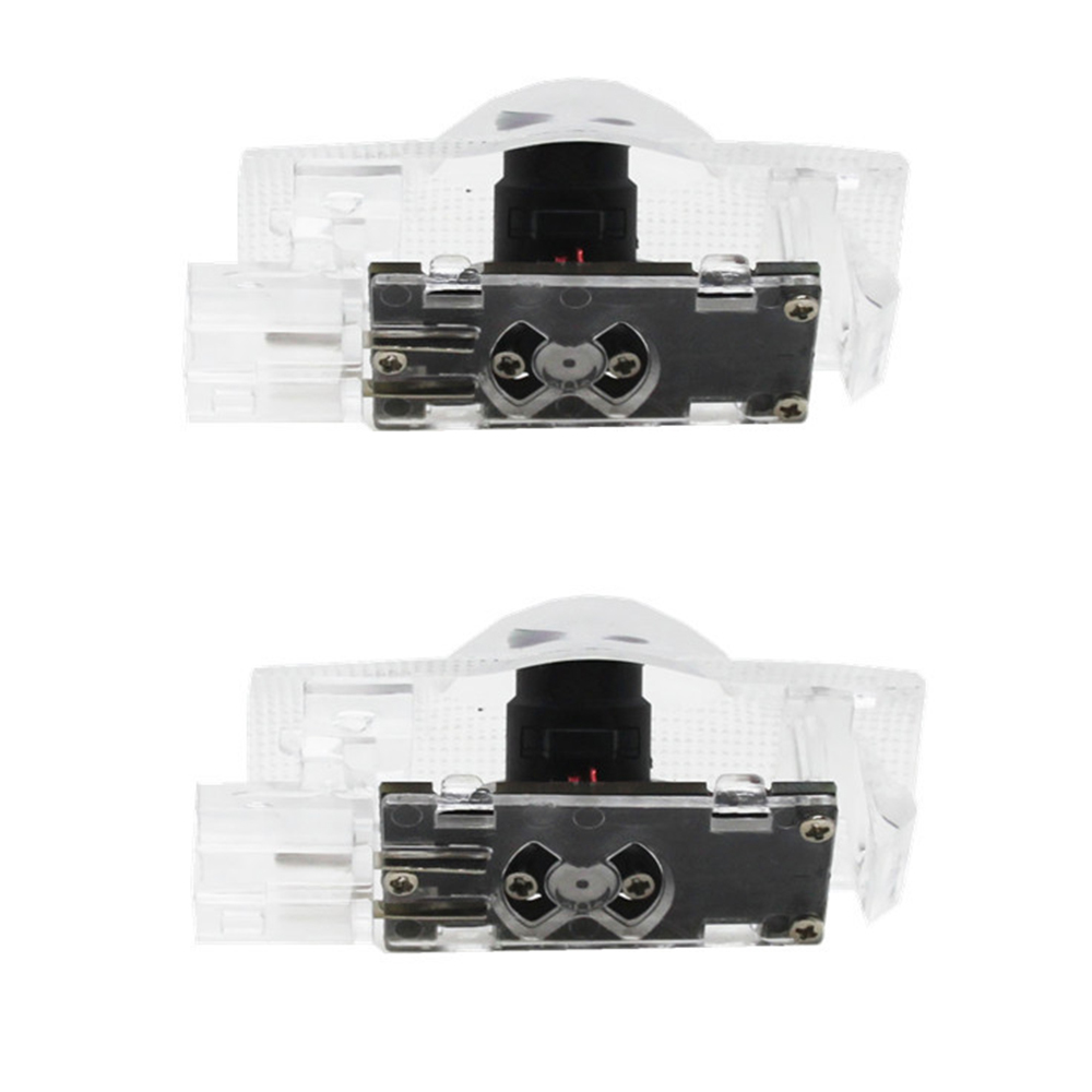 2pcs 2007-2025  IS350 Plastic LED Car Door Puddle Light Projector Welcome Courtesy Lamp White Lexus 