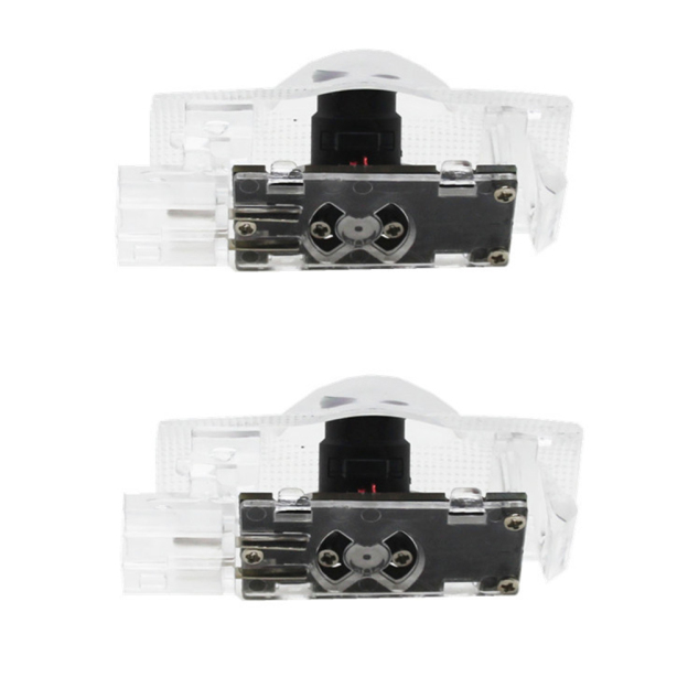 2pcs 2007-2025  IS350 Plastic LED Car Door Puddle Light Projector Welcome Courtesy Lamp White Lexus 