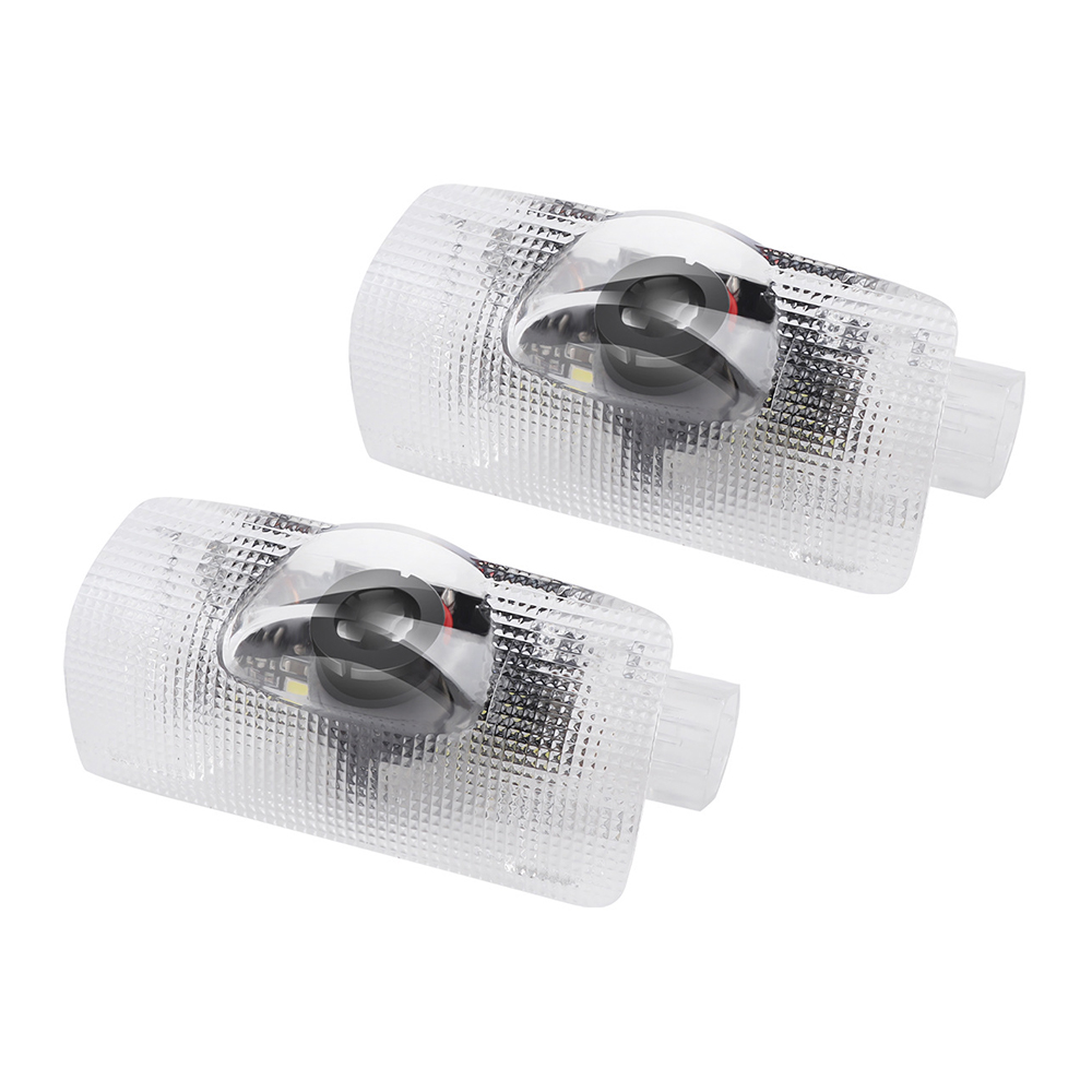 2pcs 2007-2025  IS350 Plastic LED Car Door Puddle Light Projector Welcome Courtesy Lamp White Lexus 