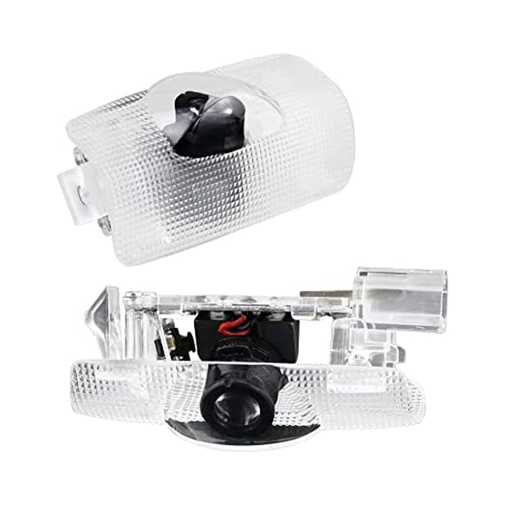 2pcs 2007-2025  IS350 Plastic LED Car Door Puddle Light Projector Welcome Courtesy Lamp White Lexus 