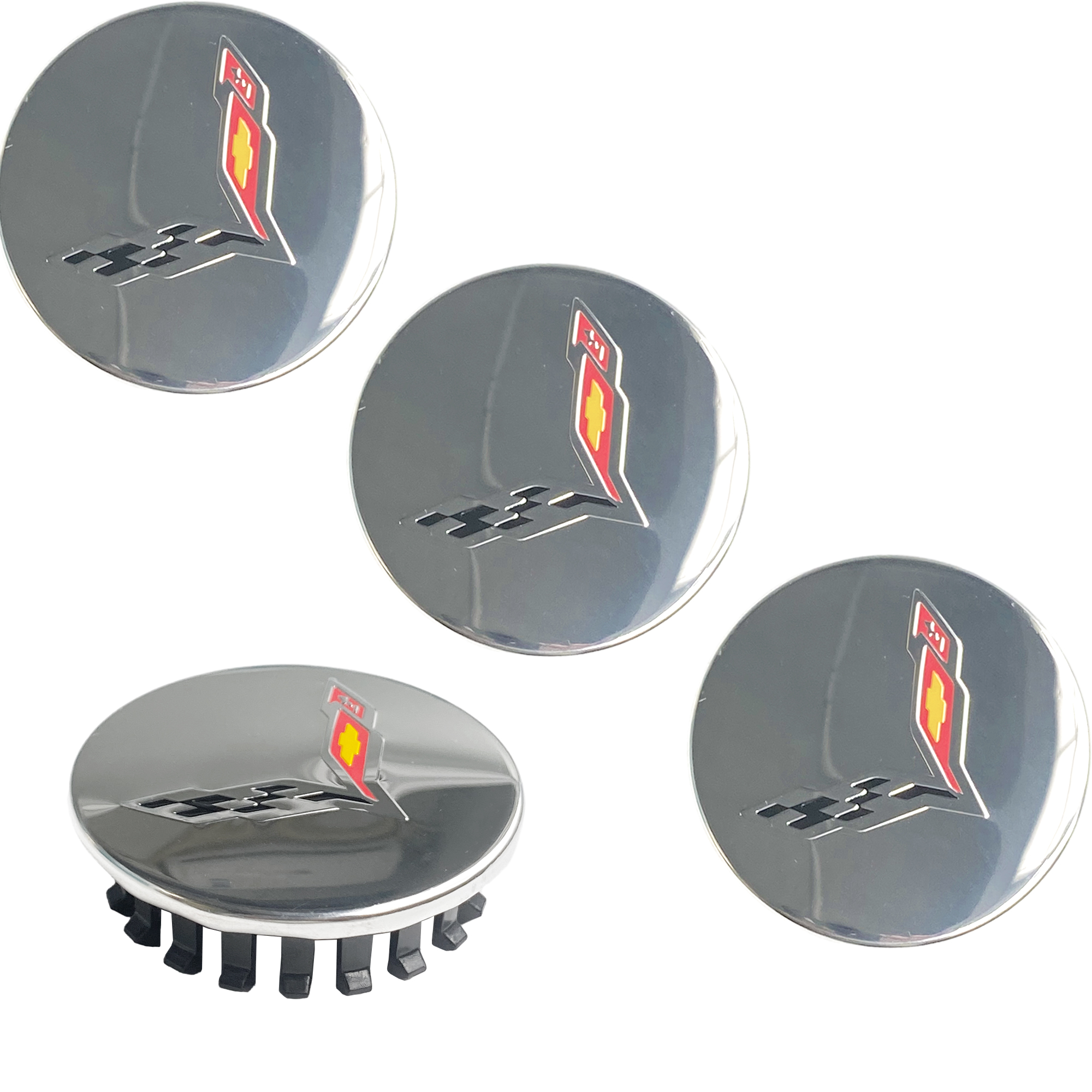 68mm Wheel Center Cap for Chevrolet Corvette C6 2005-2013 | Replaces OE# 9595010