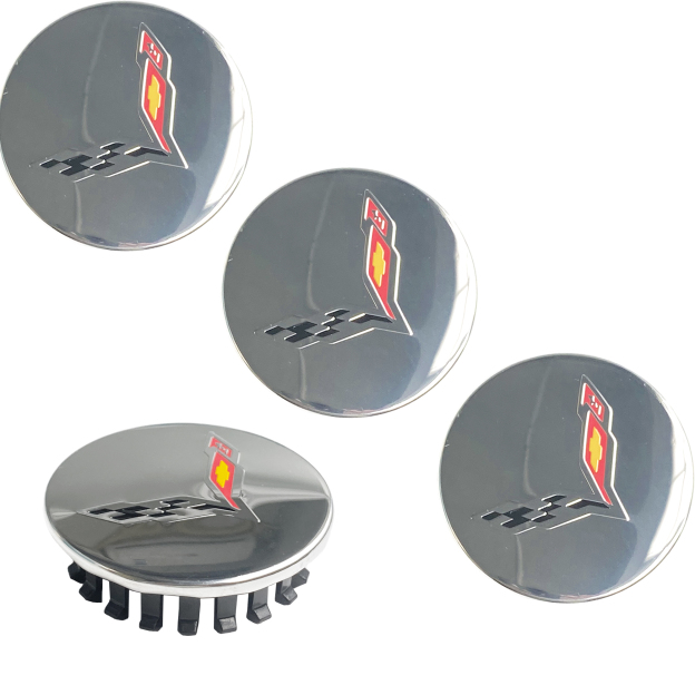 68mm Wheel Center Cap for Chevrolet Corvette C6 2005-2013 | Replaces OE# 9595010