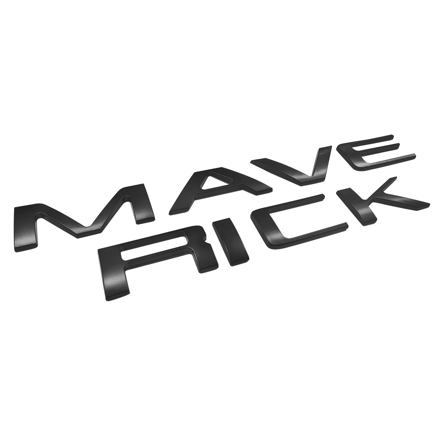 2022-2025 MAVERICK Rear Tailgate Letters ABS Matte Black Ford VPZ6Z9942528AB Nameplate 3D Decal Sticker