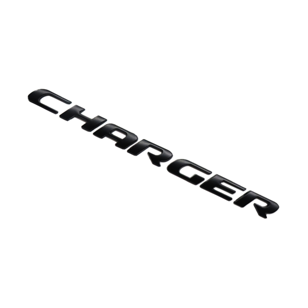 2015-2023 Charger Metal Tailgate Letter Black Dodge Rear Trunk Decal Nameplate