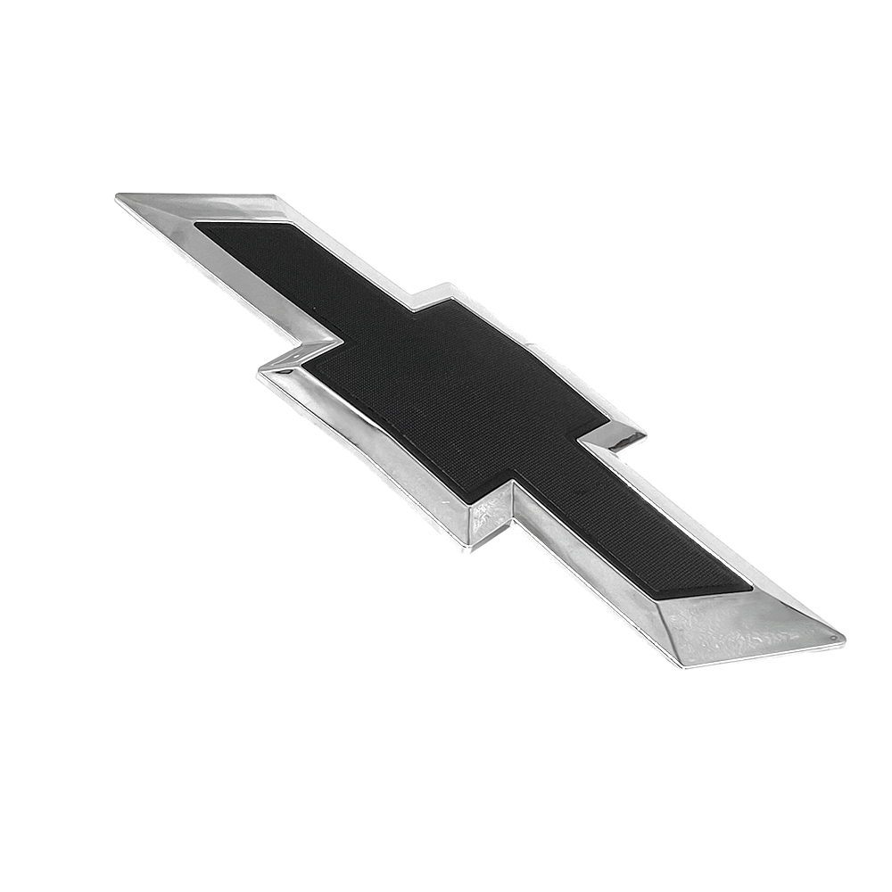 2015-2019 Silveado 1500 2500HD 3500HD ABS Plastic Front Grille Bowtie Emblem Black Chrome Chevrolet 23303574 