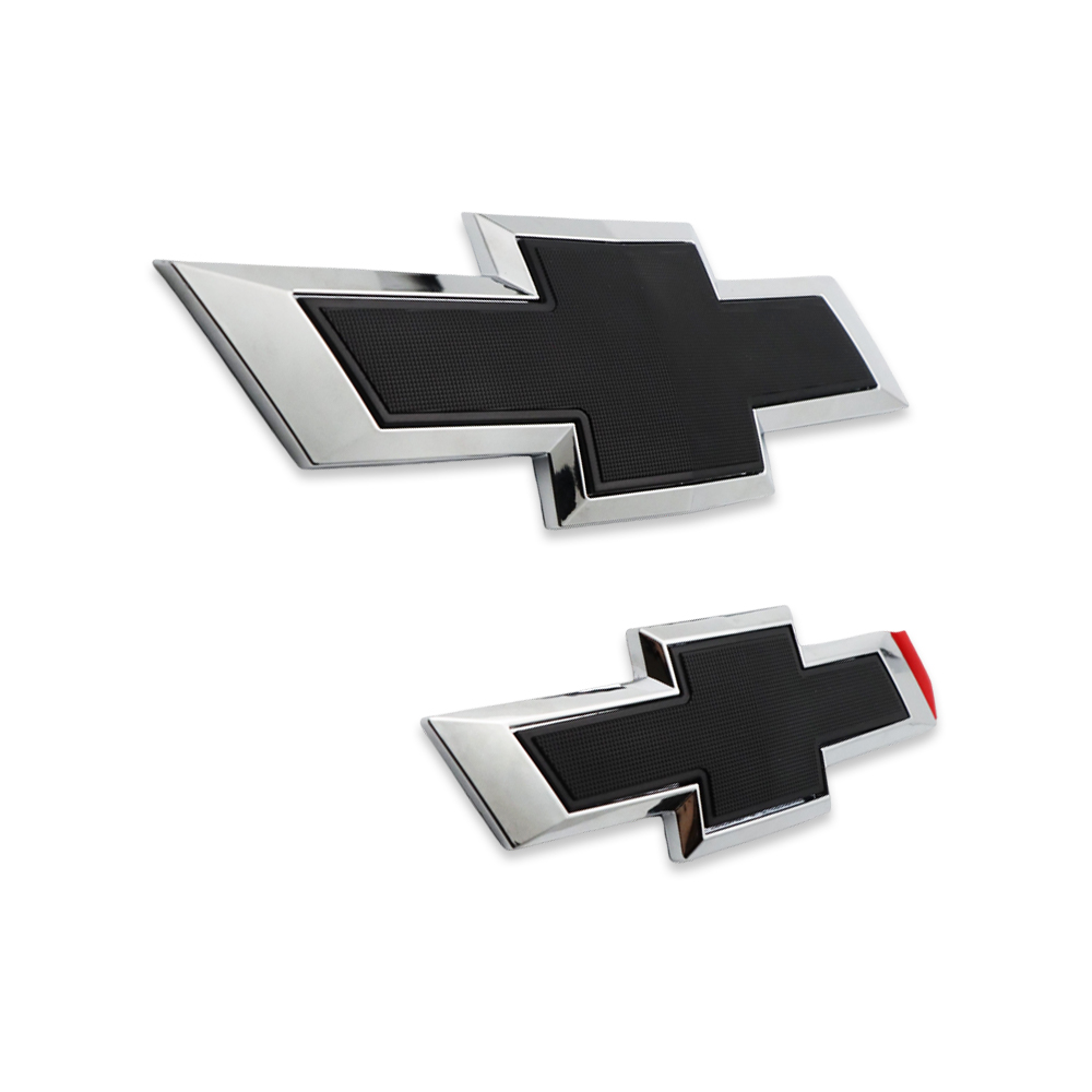 2PCS 2011-2014 Cruze Plastic Front Bumper Grill Rear Emblem Chevrolet 95032016 95441429