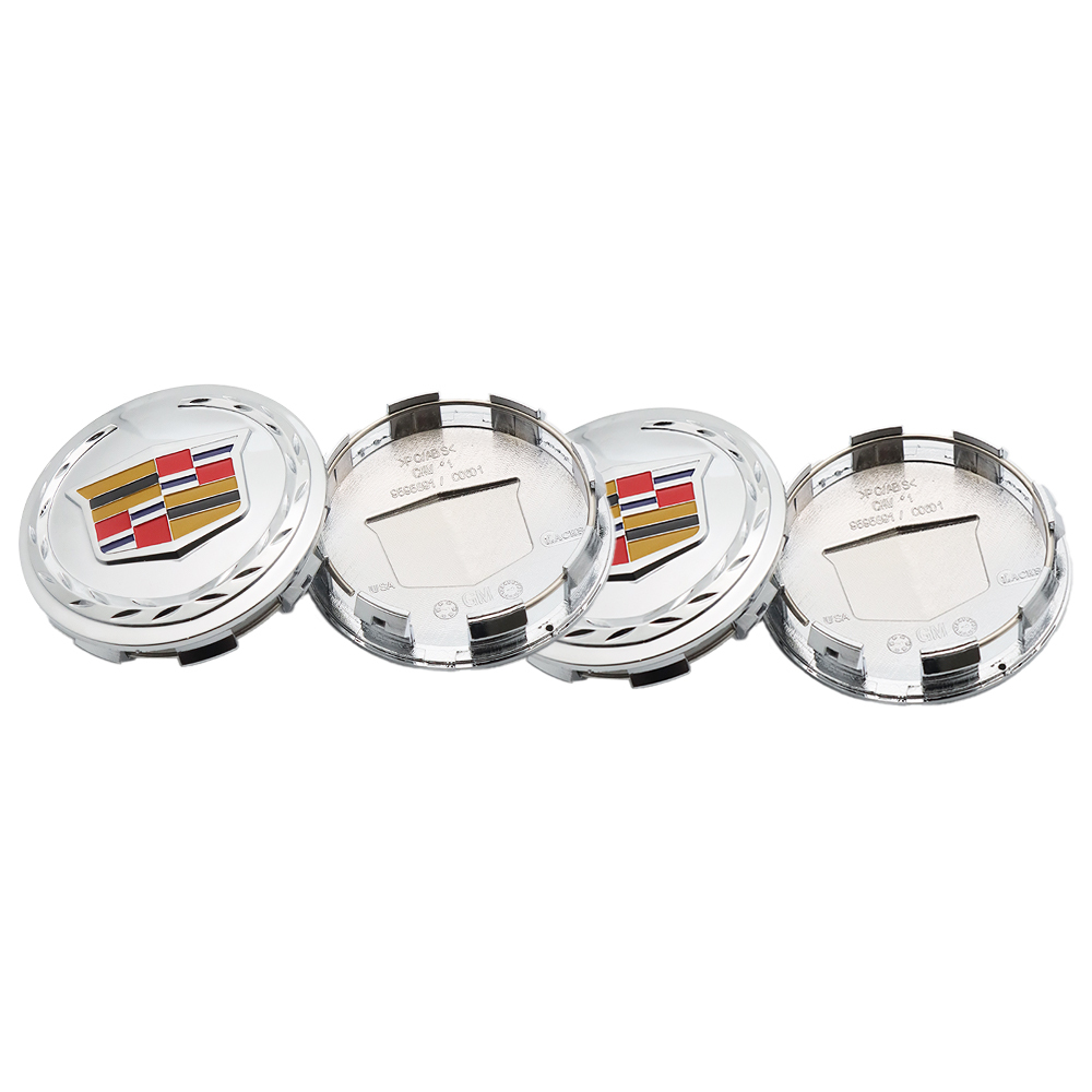 4PCS 2007-2013 Cadillac Escalade ESV EXT Plastic 83mm 3.25in Wheel Center Cap Cadillac