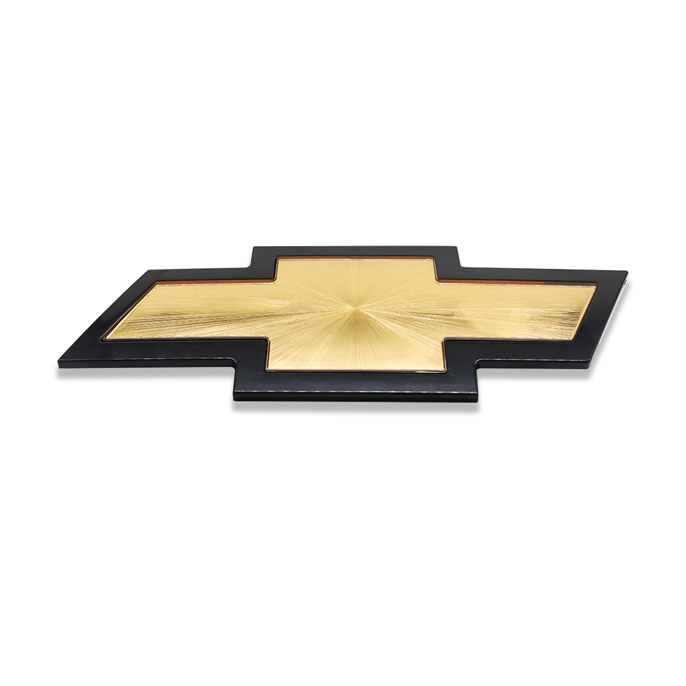 2003-2024 Express 1500 2500 3500 Plastic Bowtie Front Grille Emblem Black Gold Chevrolet 25727580