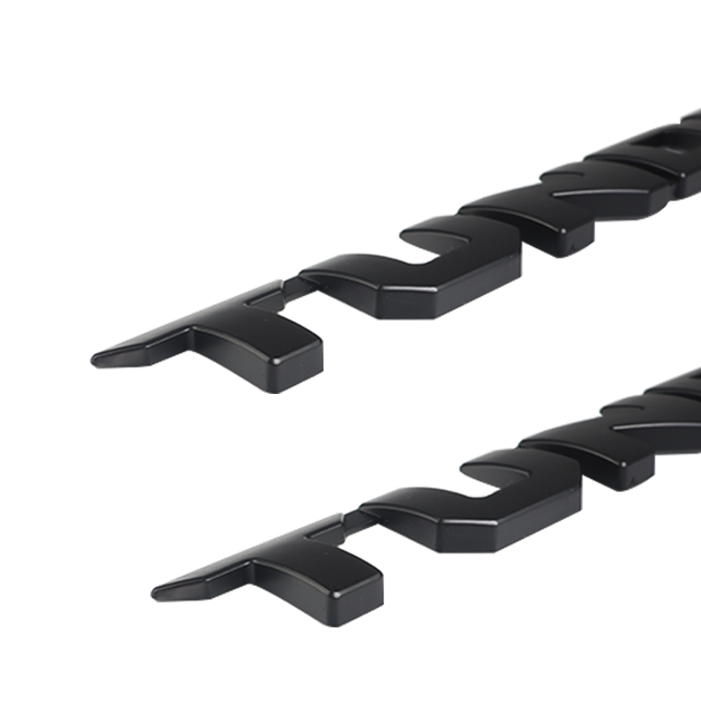 2PCS 2014-2021 TUNDRA ABS Blackout 3D Side Door Nameplate Letter Matte Black Toyota PT948-34223-02