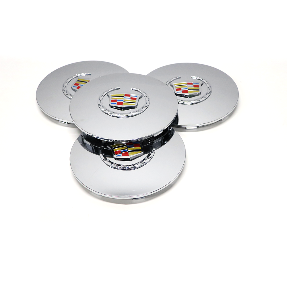 4Pcs 2003-2006 Escalade ESV EXT Plastic Polished Wheel Center Hub Caps Chrome Cadillac 9594878 197mm