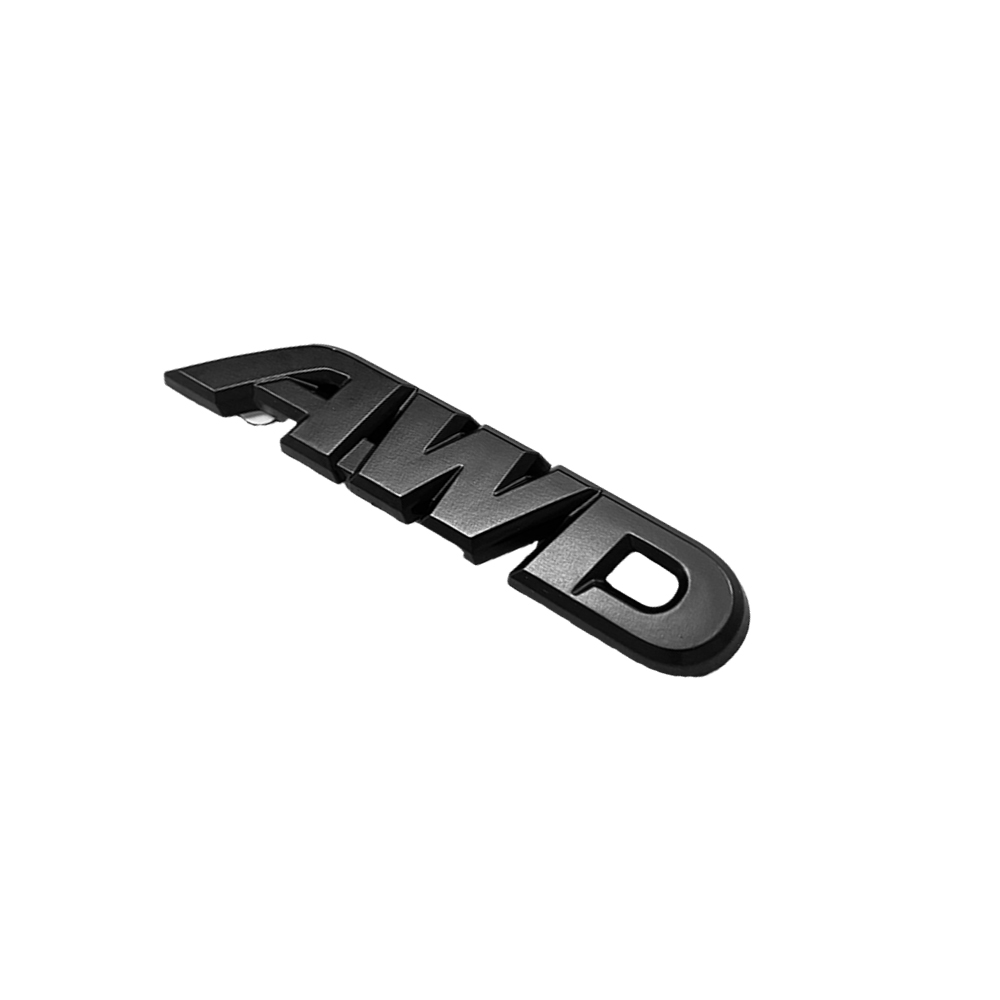 1Pcs 2021-2024 Avalon 2020-2024 Camry 2019-2024 Rav4 ABS Plastic Tailgate AWD Emblem Overlay Badge  Matte Blackout Toyota