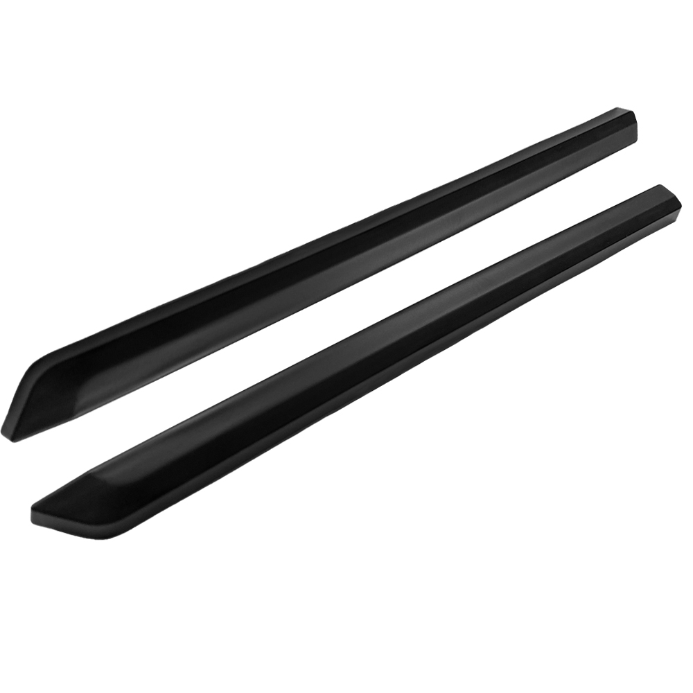 2PCS 2020-2023 4Runner ABS Plastic Front Grill Trim Insert Strip Matte Black Toyota