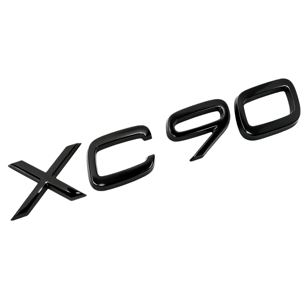 2003-2013 XC90 ABS Tailgate Letter Gloss Black Volvo 9483933