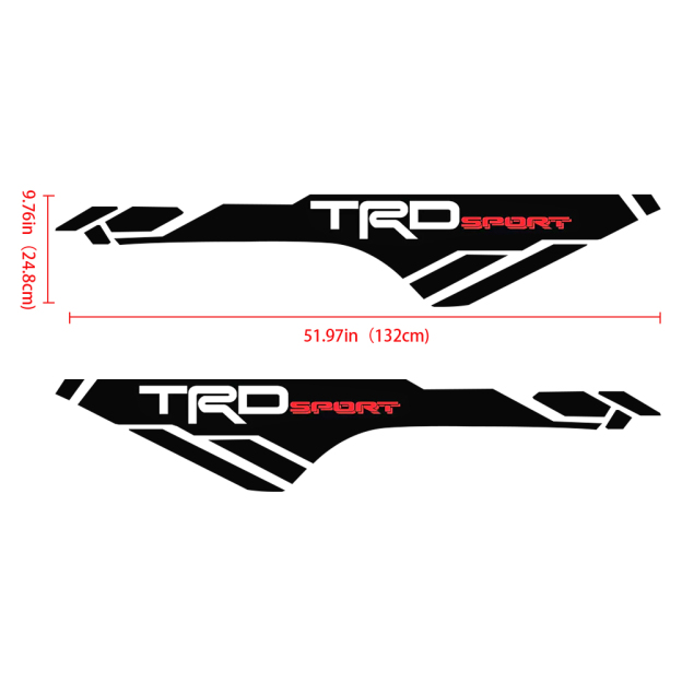 4runner Tundra Tacoma TRD SPORT Vinyl Decals Bed Side Graphic Sticker Toyota