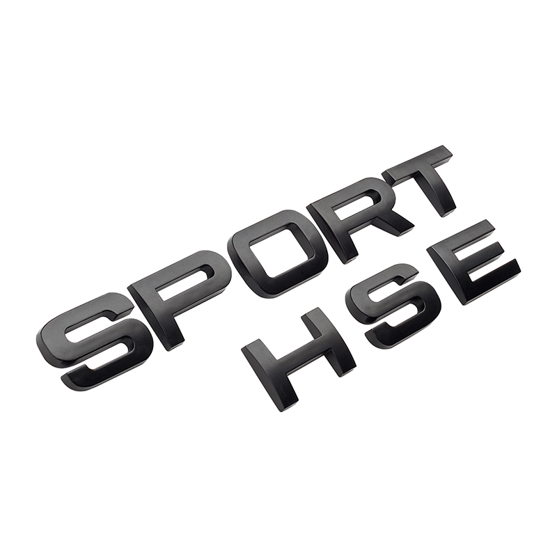 3D Tailgate Letter For Range Rover Sport HSE Rear Trunk Lid Liftgate E