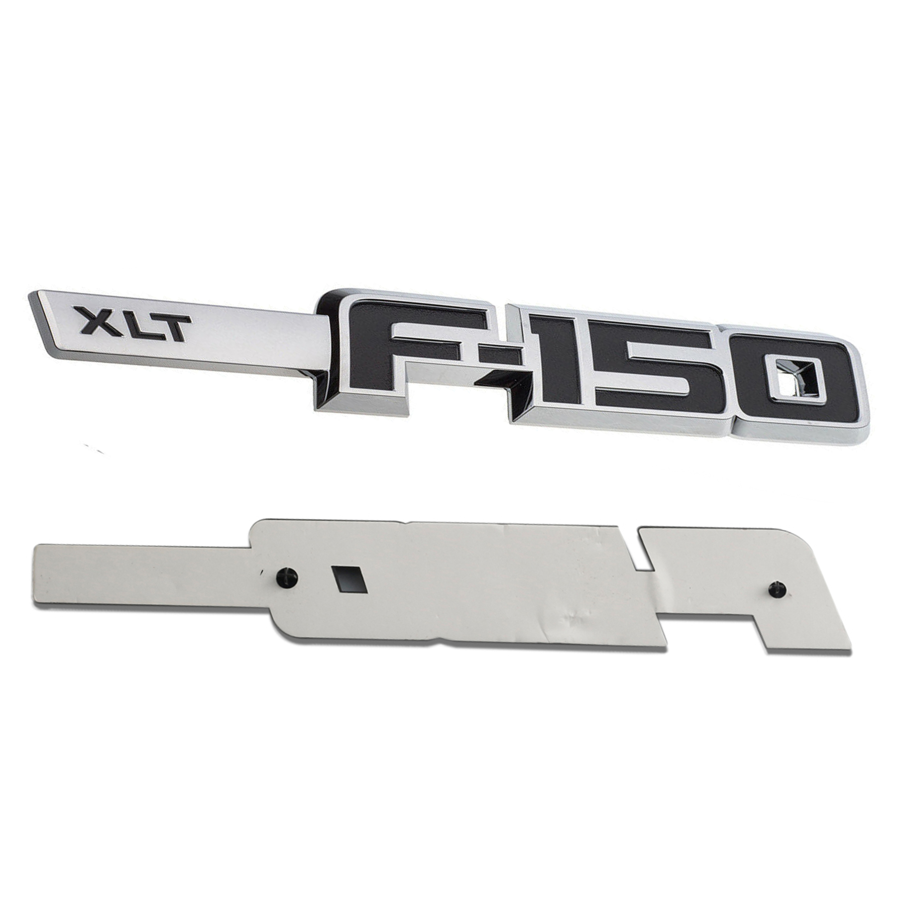 Ford F-150 XLT 2009-2014 Drivers Side Fender emblems Badges Door Letters 3D Raised Sticker Decal Nameplate 2PCS SET