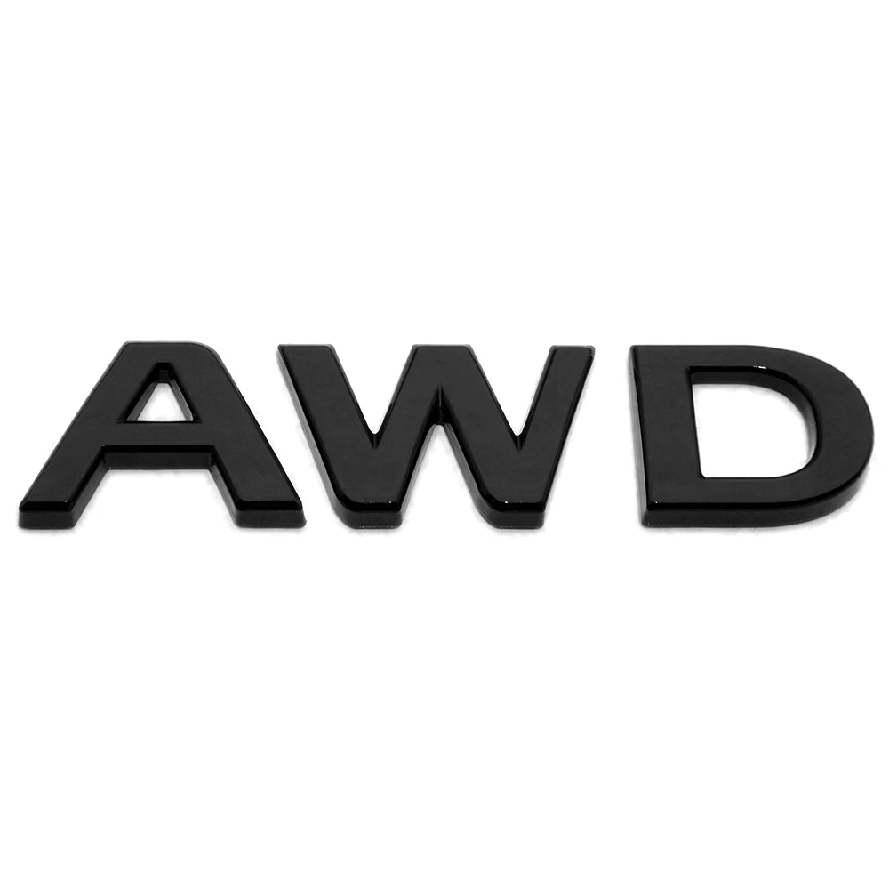 For 1982-2024 Nissan 1990-2024 Infiniti AWD ABS Rear Liftgate Letter Nameplate Gloss Black Infiniti 84894-6HH0A