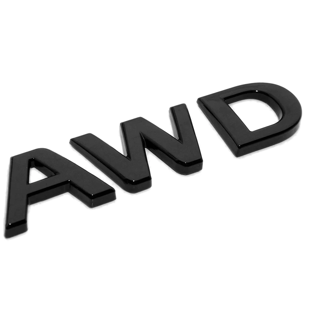 For 1982-2024 Nissan 1990-2024 Infiniti AWD ABS Rear Liftgate Letter Nameplate Gloss Black Infiniti 84894-6HH0A