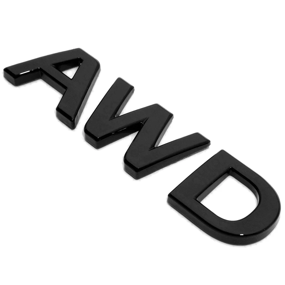 For 1982-2024 Nissan 1990-2024 Infiniti AWD ABS Rear Liftgate Letter Nameplate Gloss Black Infiniti 84894-6HH0A