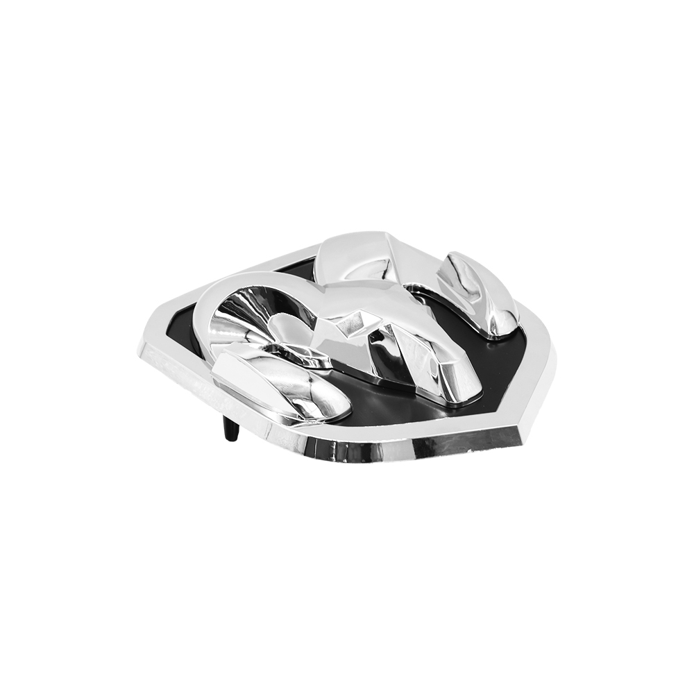 For 2013-2018 RAM 1500 2500 3500 ABS Front Grille Ram Head Grill Emblem Chrome Black Dodge 68140322AA