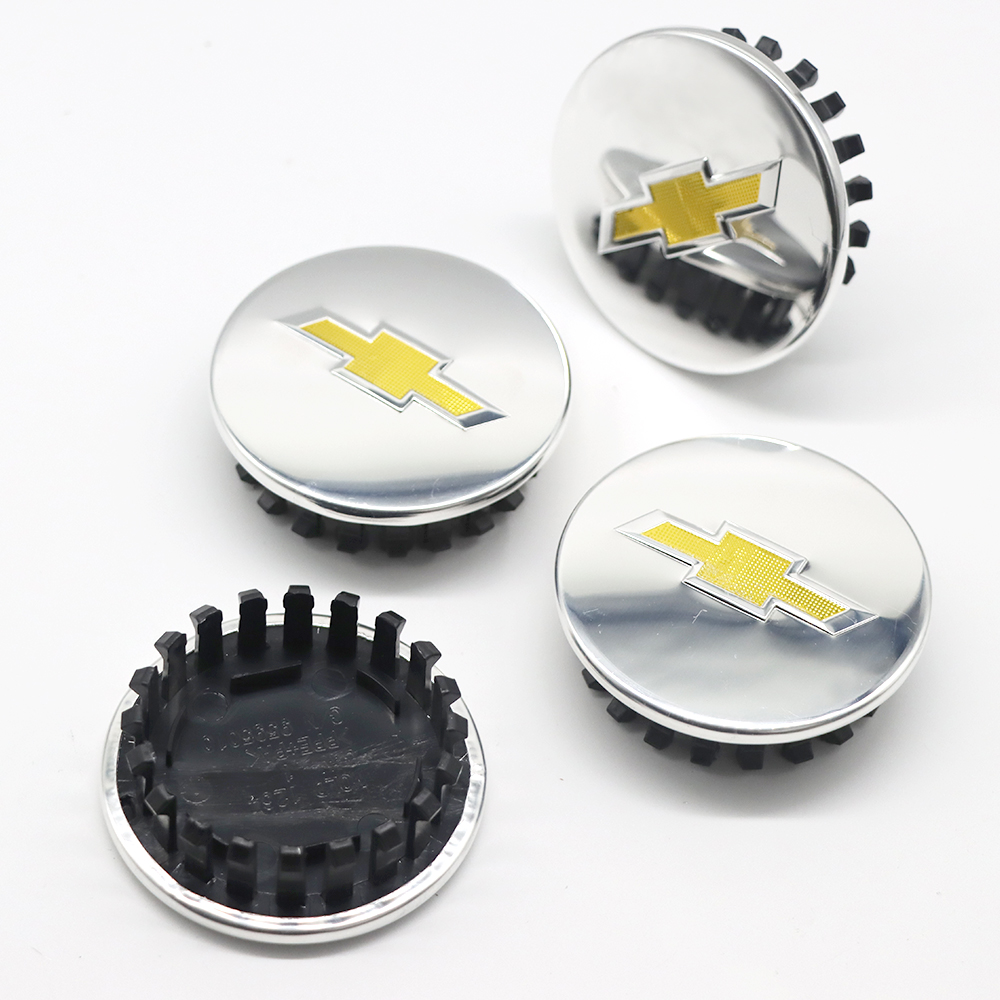 4Pcs 2016-2019 Colorado Camaro ABS Plastic Wheel Center Caps Silver Yellow Chevrolet 9595010