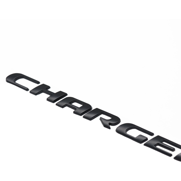 2015-2023 Charger Metal Tailgate Letter Black Dodge Rear Trunk Decal Nameplate