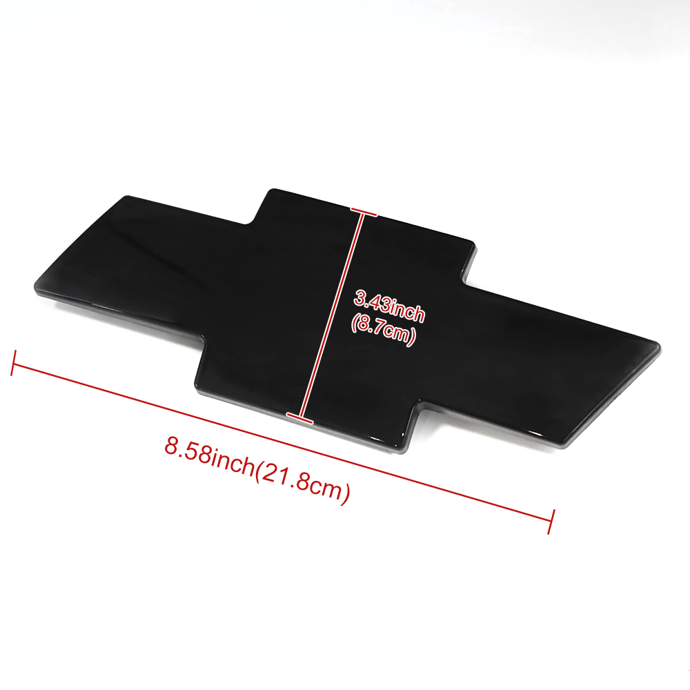 1PC 99-02 Silverado 00-06 Tahoe Suburban Plastic Front Grille Emblem Black Chevrolet 12335633
