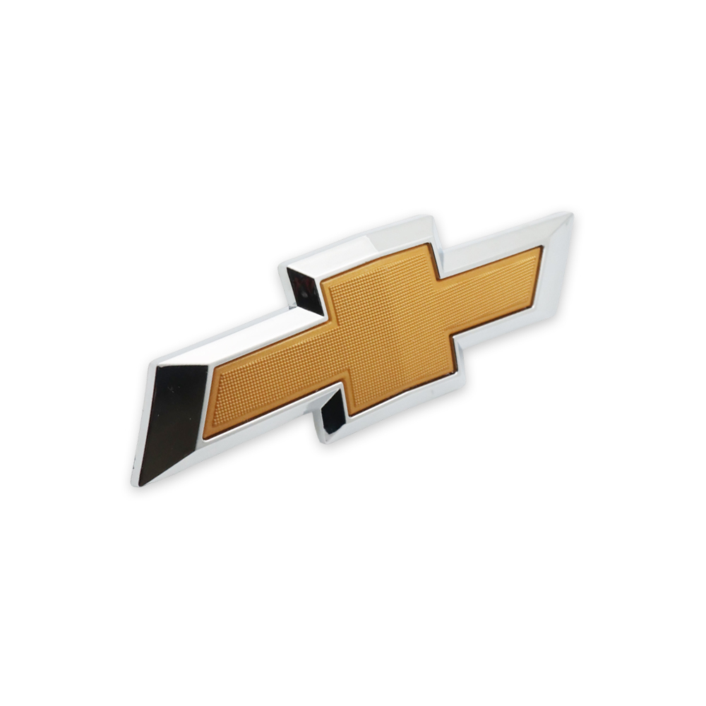 1PC 2016-2018 Malibu Plastic Front Bumper Grille Emblem Gold Chevrolet 23125928