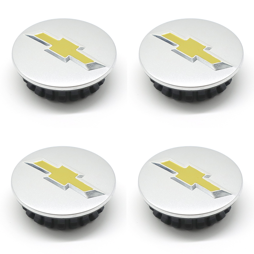 4PCS Cruze Equinox Impala Malibu Trax Volt Plastic 58mm Wheel Center Caps Chevrolet 9594156