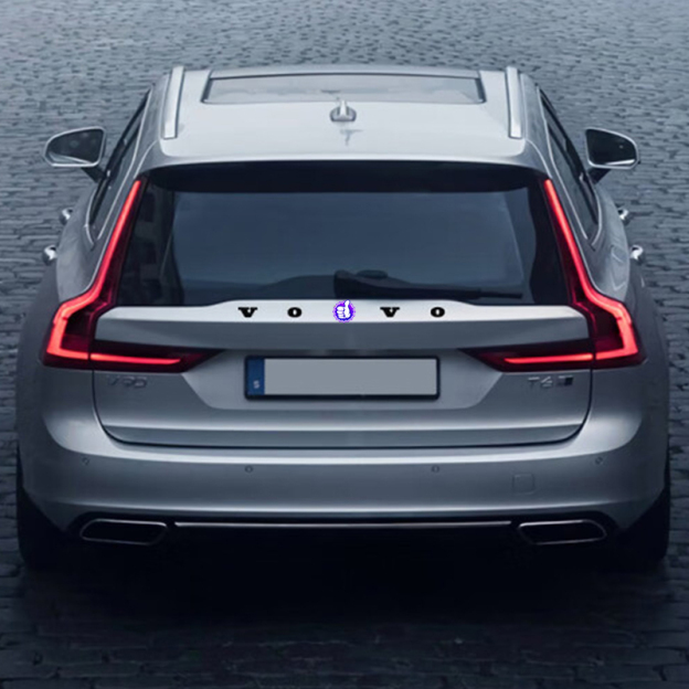 VOLVO Rear Tailgate Letters Trunk Lid Badge Nameplate Emblem Sport Matte Black