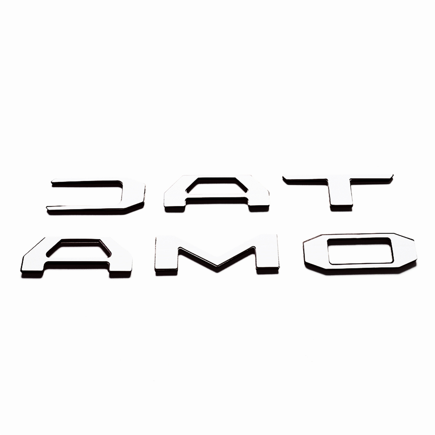 6Pcs Of Letters 2016-2023 Tacoma Abs Plastic Tailgate Letters Gloss Red Toyota 