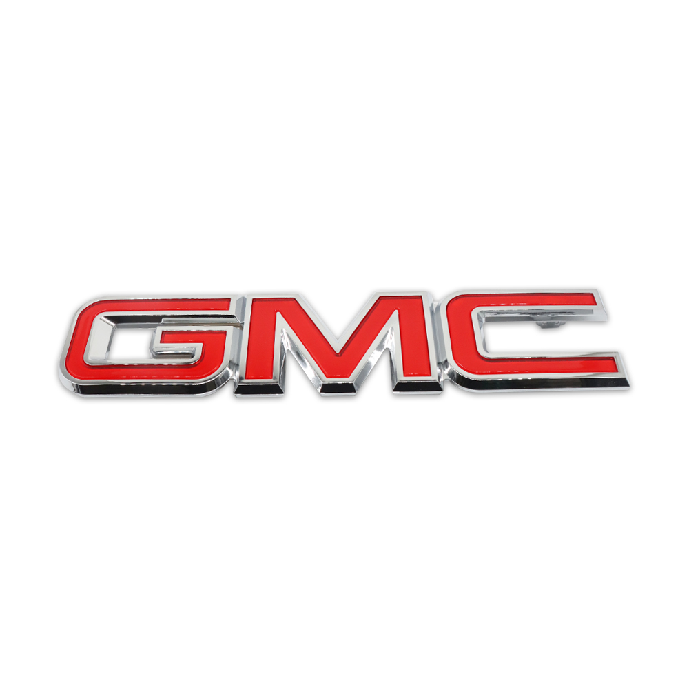 1Pc 2017-2014 Yukon Yukon XL Acadia Plastic Front Grille Emblem Gloss Red GMC 15126352