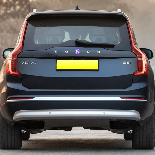 VOLVO Rear Tailgate Letters Trunk Lid Badge Nameplate Emblem Sport Gloss Chrome Silver