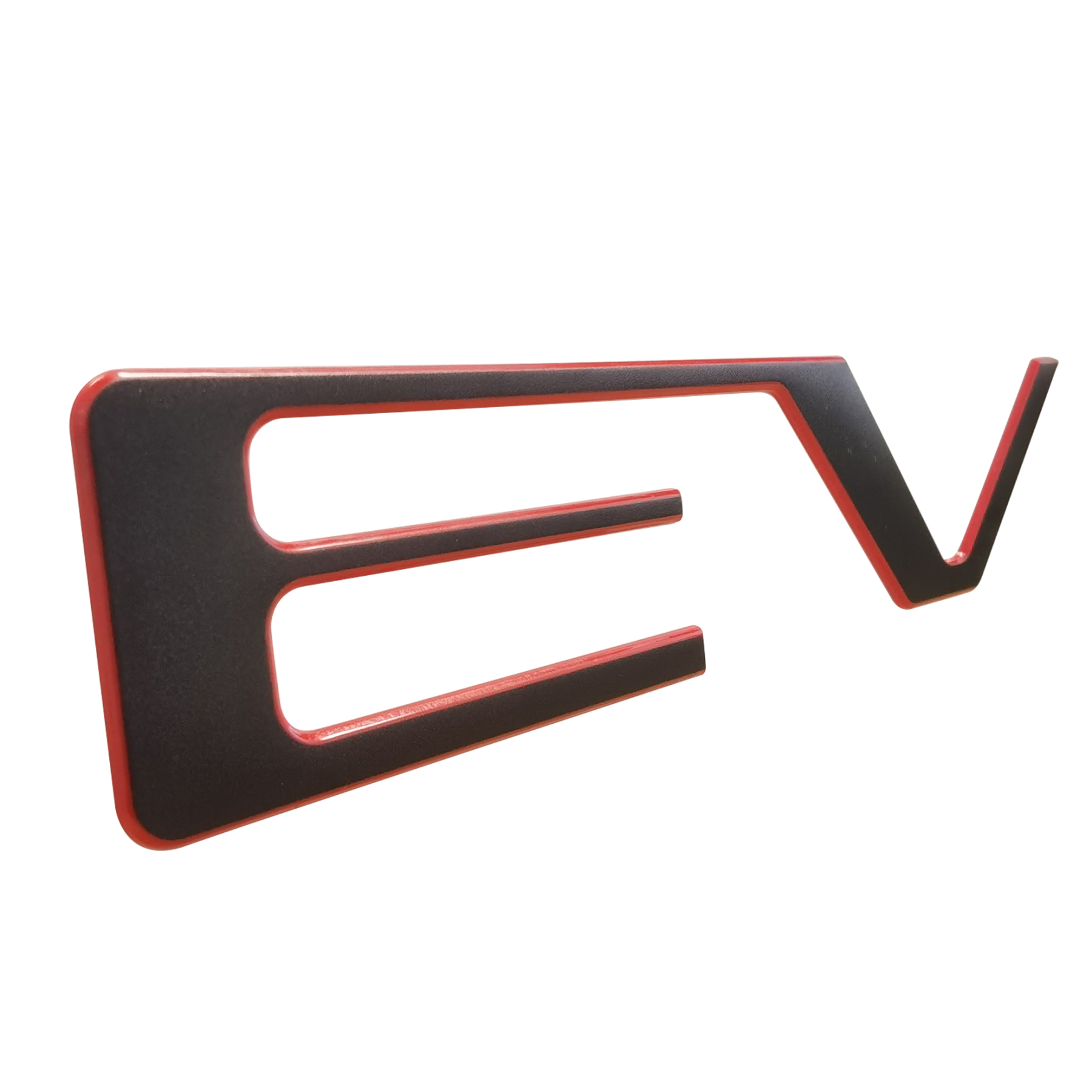2019-2026 Silverado 1500 2500/3500HD ABS Plastic Tailgate Insert Letter Matte Black Red Chevrolet Liftgate Letter