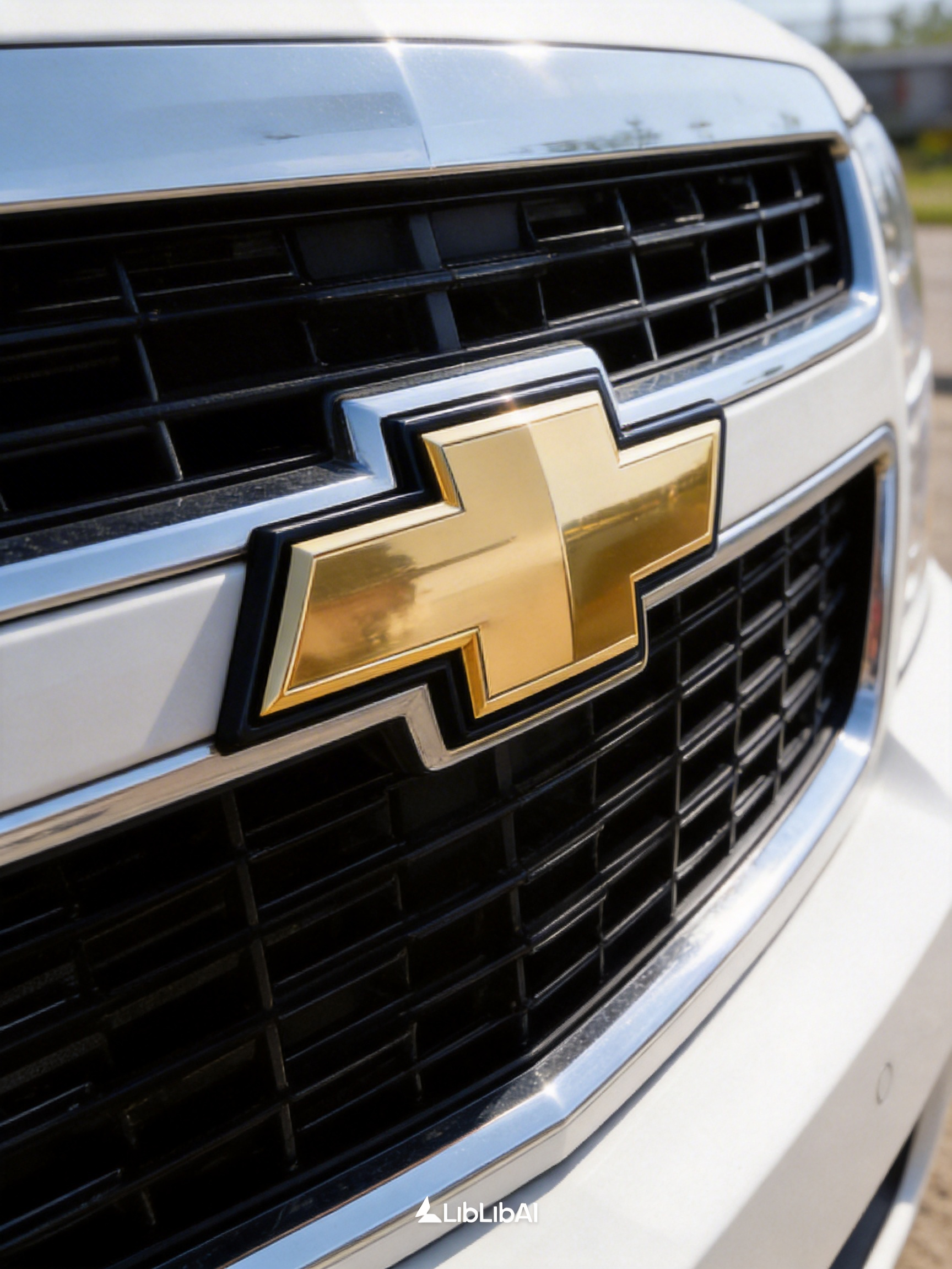 1PC 2007-2013 Avalanche Tahoe Suburban Plastic Front Grille Emblem Chevrolet 12335700
