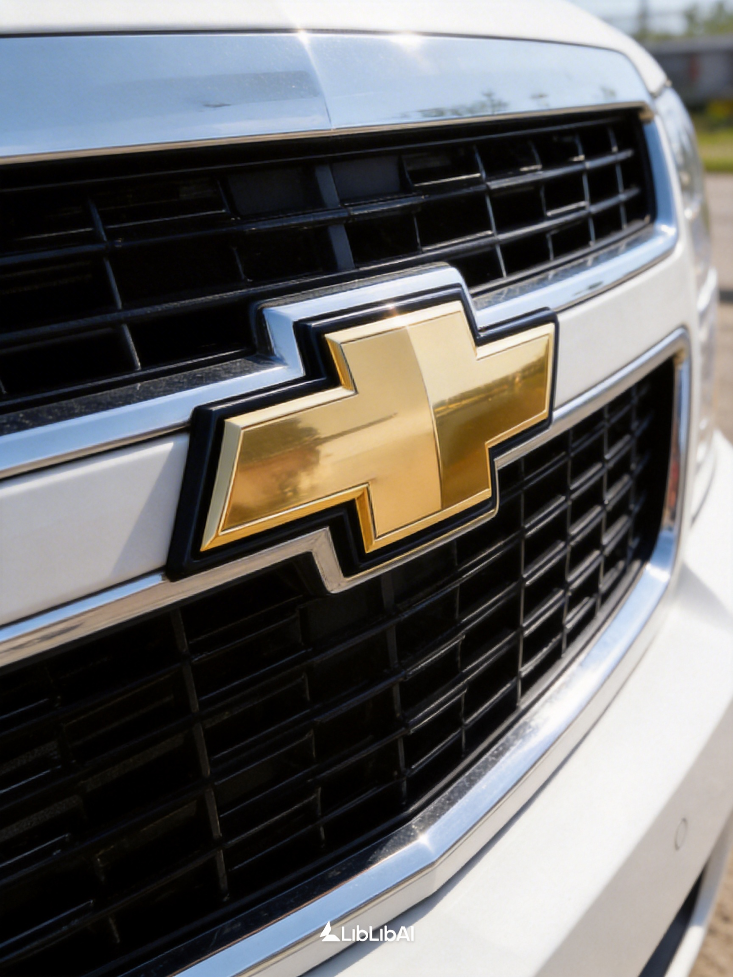 1PC 2007-2013 Avalanche Tahoe Suburban Plastic Front Grille Emblem Chevrolet 12335700