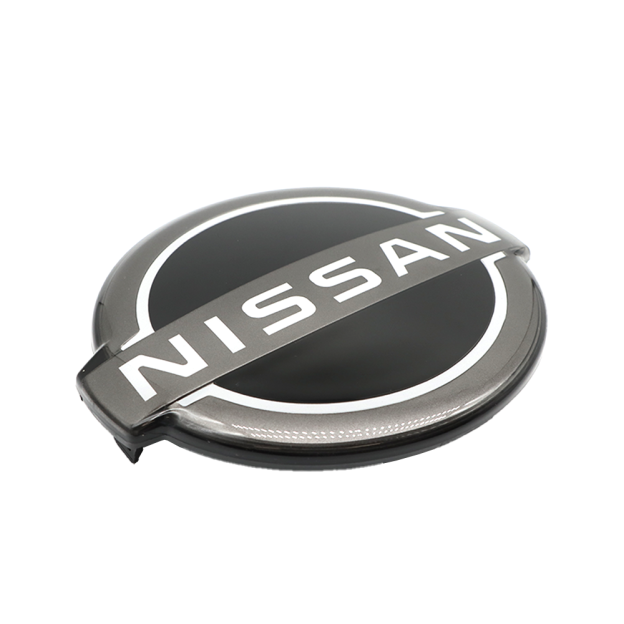 For Rogue Qashqai X-Trail Kicks Sentra ABS Front Grille Emblem Black Grey 62890-7FW0B