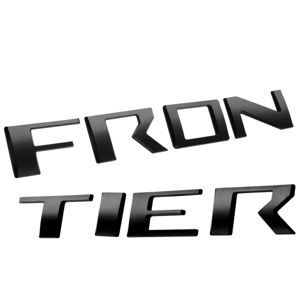 2022-2026 Frontier ABS Tailgate Insert Letters Matte Black Nissan T99G8-9BU1B