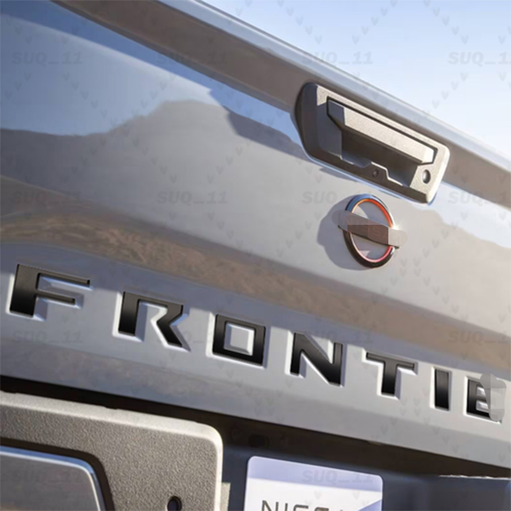 2022-2026 Frontier ABS Tailgate Insert Letters Matte Black Nissan T99G8-9BU1B