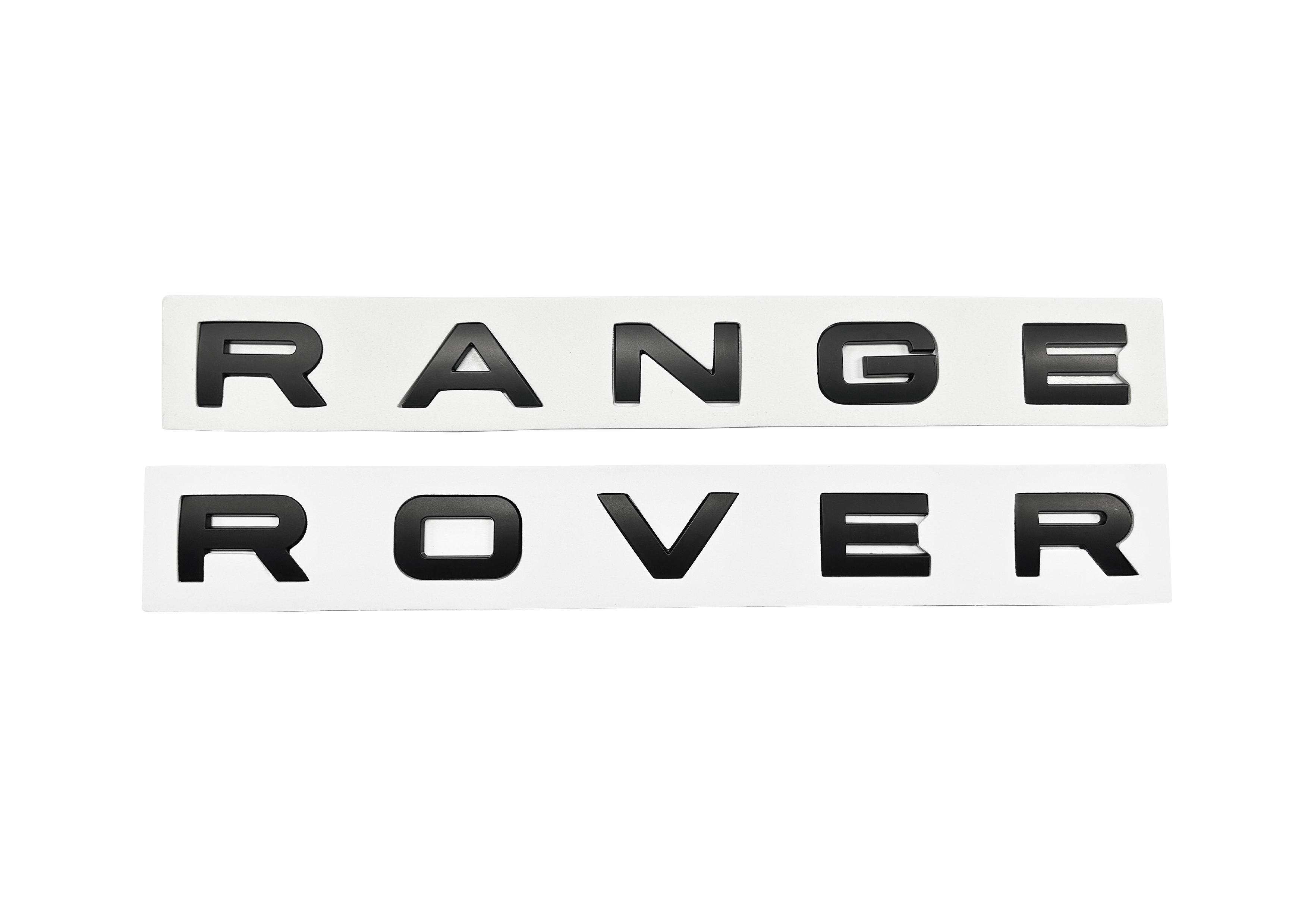 1PC Range Rover Letter Front Hood / Rear Trunk Tailgate ABS plastic Land Rover