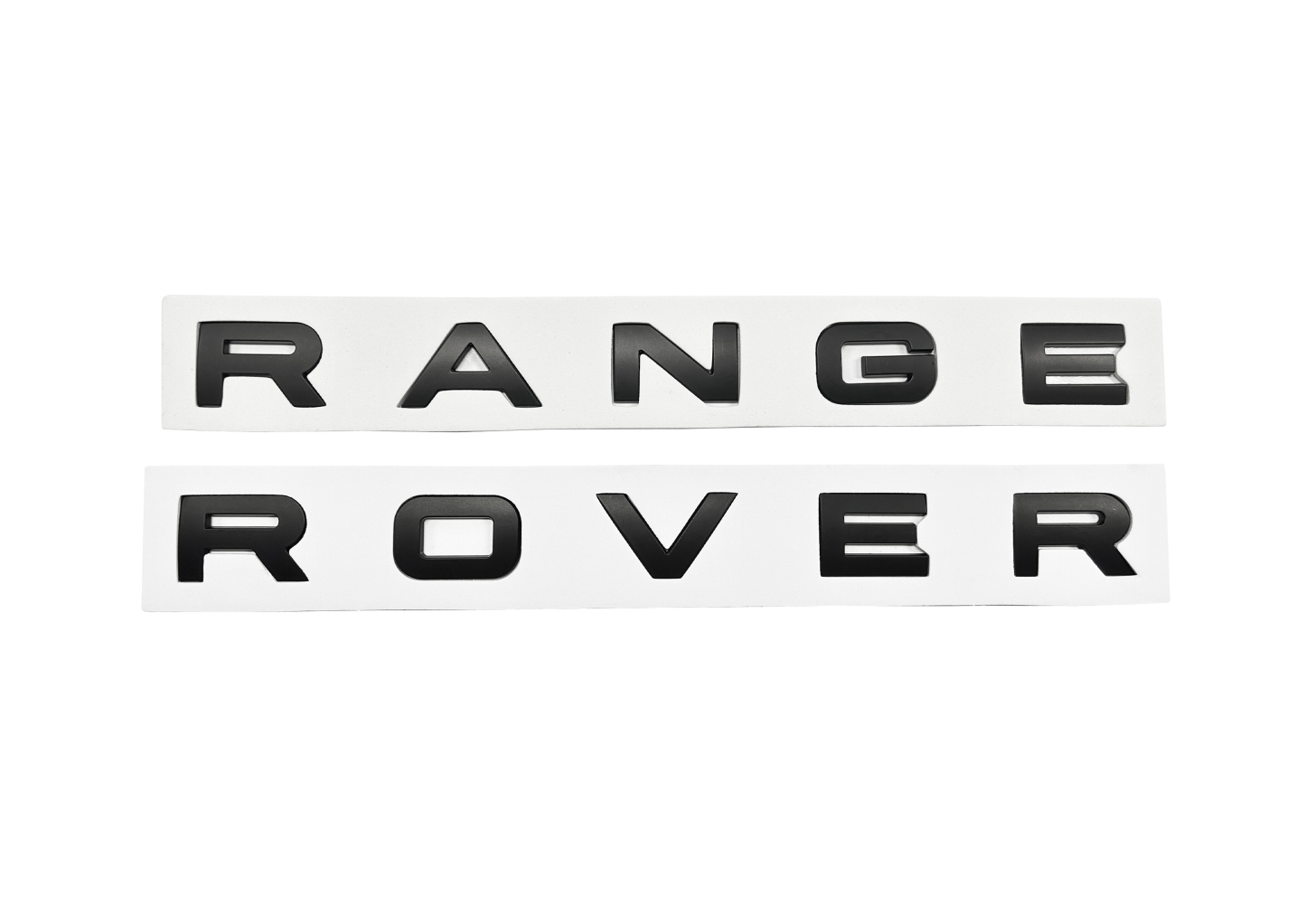 1PC Range Rover Letter Front Hood / Rear Trunk Tailgate ABS plastic Land Rover