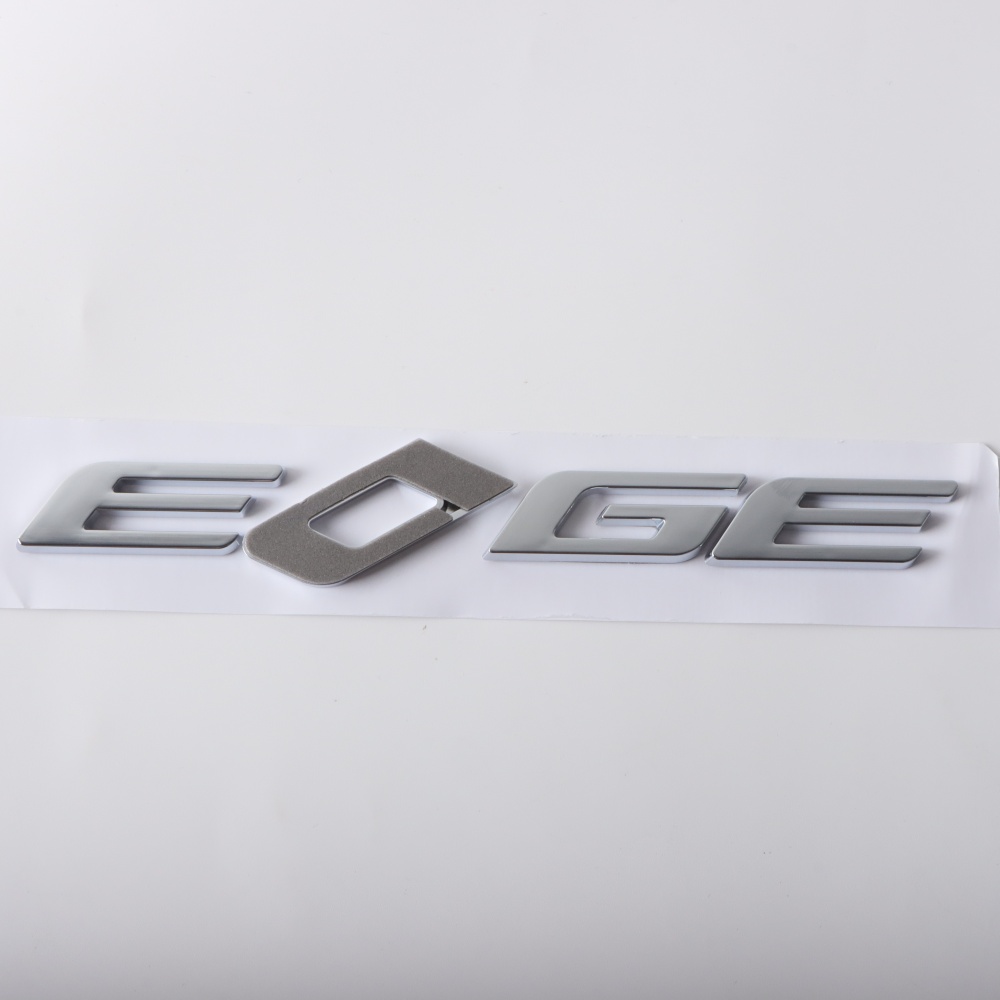 2015-2024 EDGE Chrome Tailgate Letters Rear Gloss Silver Ford KT4Z-5842528-M