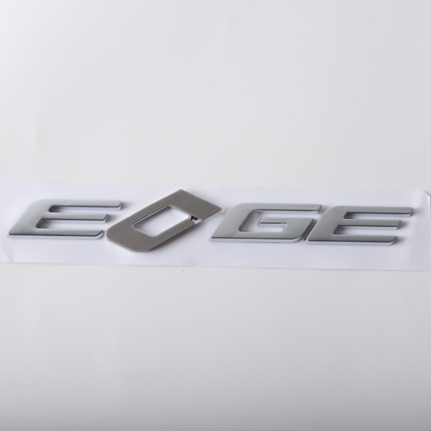 2015-2024 EDGE Chrome Tailgate Letters Rear Gloss Silver Ford KT4Z-5842528-M