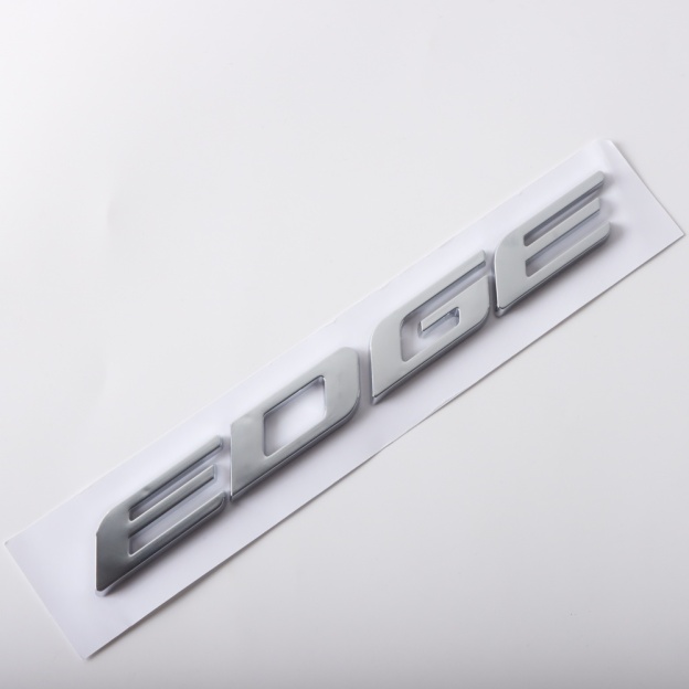 2015-2024 EDGE Chrome Tailgate Letters Rear Gloss Silver Ford KT4Z-5842528-M