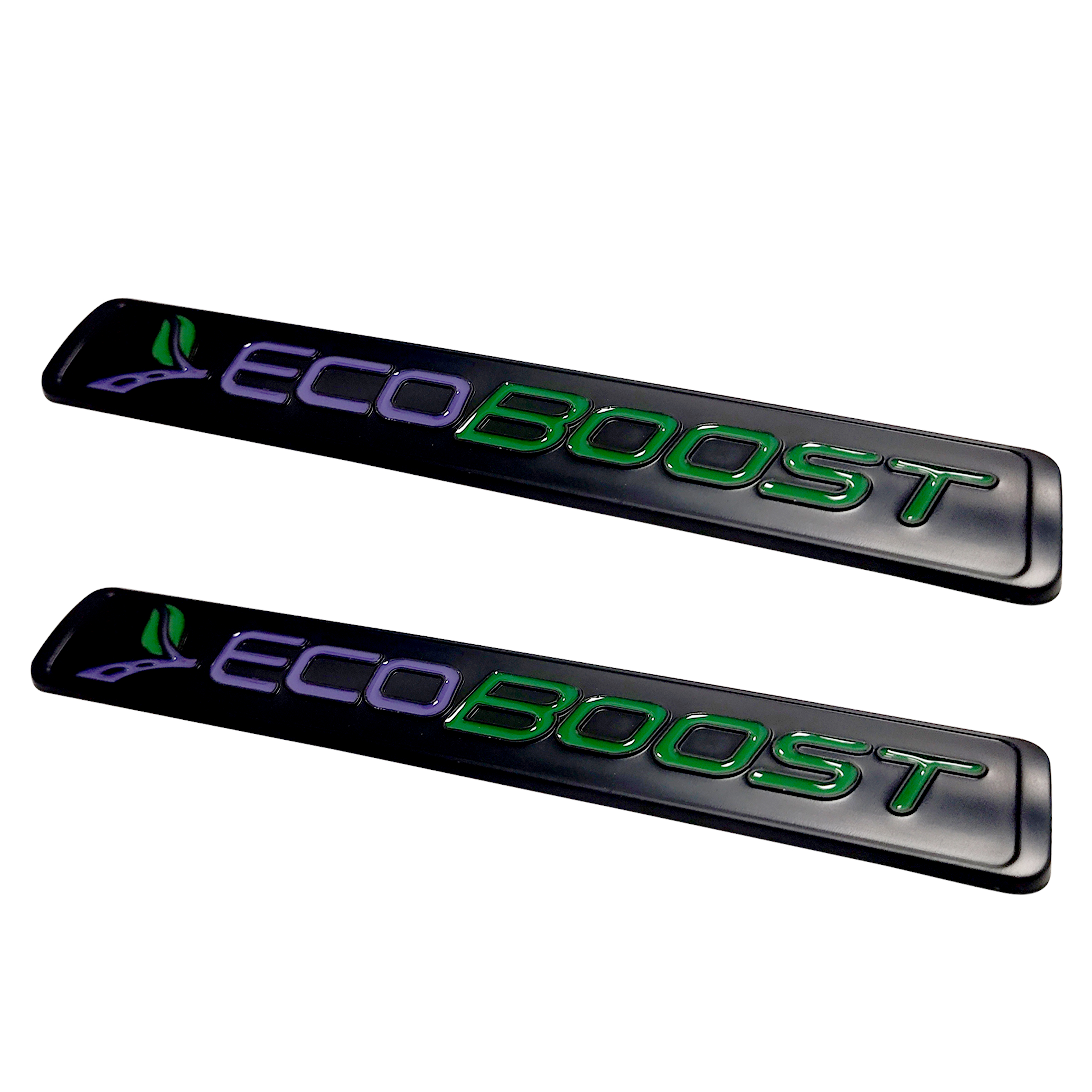 2011-2026 F-150 Mustang Explorer Ranger EcoSport Metal EcoBoost Fender Badge Black Green Ford Decal Nameplate
